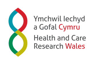 Health and care research wales logo